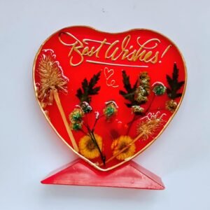 Heart shaped gift item for wishes