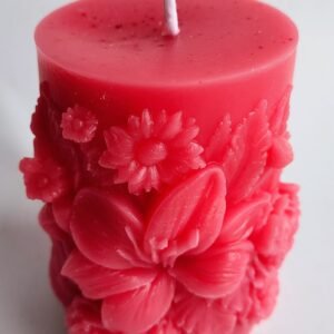 Jasmine Fragrance Piller candle (Soya Wax)