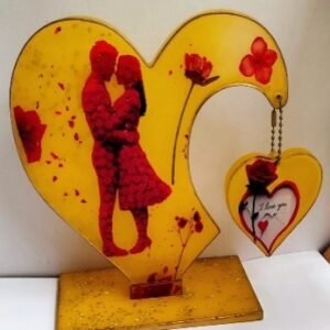 COUPLE PHOTO FRAME (COUSTOMISABLE)