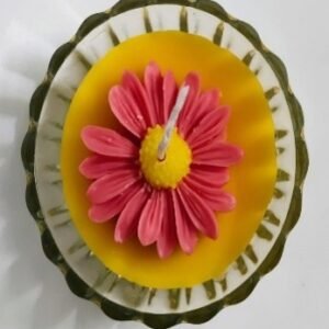 DAISY FLOWER POT CANDLE