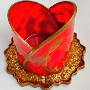Decorative Napkin Holder | Red