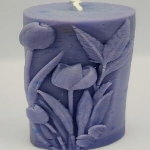 TULIP PILLER CANDLE